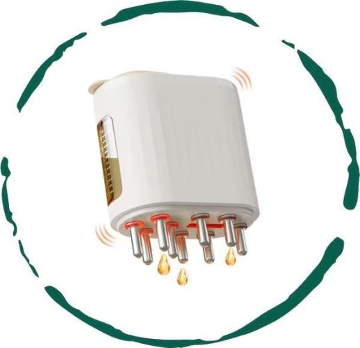Electric Oil Applicator Scalp Massager 2 in 1. Electric Oil Applicator Scalp Massager 2 in 1.
