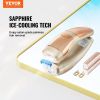 VEVOR IPL Hair Removal, Permanent Hair Removal with Sapphire Ice Cooling System, Painless At-Home Hair Removal Device for Women Men, Auto/Manual Modes
