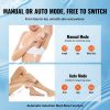 VEVOR IPL Hair Removal, Permanent Hair Removal with Sapphire Ice Cooling System, Painless At-Home Hair Removal Device for Women Men, Auto/Manual Modes