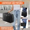 VEVOR Makeup Train Case Large Storage 3 Tiers, Convenient Carry With Handle, Strap, Professional Waterproof Oxford Makeup Storage Organizer Box
