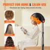VEVOR Ionic Hooded Dryer, 1875W Professional Bonnet Hair Dryer, Sit Under Hair Dryer with Timer, 3 Temp Settings & Wind Speed