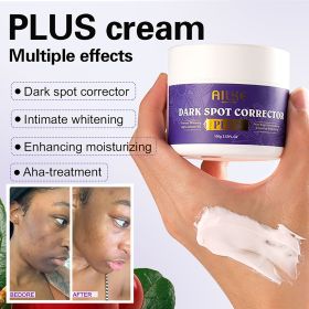 AILKE Glutathione Bleaching Cream, Advanced Lightening Lotion, Glowing Cream For Inner Thighs, Bikini Area Underarms, Natural (Color: Face Cream)