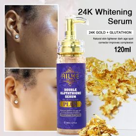 AILKE Glutathione Bleaching Cream, Advanced Lightening Lotion, Glowing Cream For Inner Thighs, Bikini Area Underarms, Natural (Color: 120ml Serum)