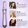 Hair Dryer Brush, 5 in 1 Detachable Blow Dryer Brush, Negative Ionic Hot Air Brush, Hair Styling Tool Set, Round Hot Air Straightener Brush Volumizer