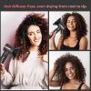 7-in-1 Air Styler Set 110000 RPM Hair Dryer Brush Hot Air Brush Hair Styler High-Speed Motor Blow Dryer Warm Air Brush Set with 7 Attachments, Drying