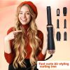 Hair Dryer Brush, 5 in 1 Detachable Blow Dryer Brush, Negative Ionic Hot Air Brush, Hair Styling Tool Set, Round Hot Air Straightener Brush Volumizer