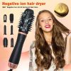 Hair Dryer Brush, 5 in 1 Detachable Blow Dryer Brush, Negative Ionic Hot Air Brush, Hair Styling Tool Set, Round Hot Air Straightener Brush Volumizer