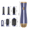 Hair Dryer Brush, 5 in 1 Detachable Blow Dryer Brush, Negative Ionic Hot Air Brush, Hair Styling Tool Set, Round Hot Air Straightener Brush Volumizer